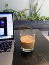 Iced Cortado
