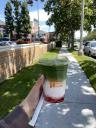 Iced Strawberry Matcha Latte