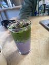 Iced Blueberry Matcha