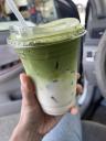 Iced Banana Matcha