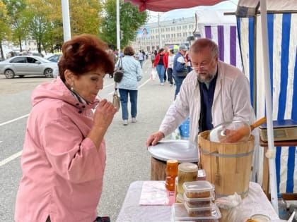 В Советском районе проходит ярмарка