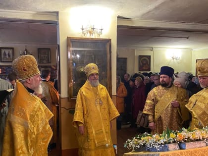 Служение митр.НИКОНА в день св.ап.АНДРЕЯ ПЕРВОЗВАННОГО