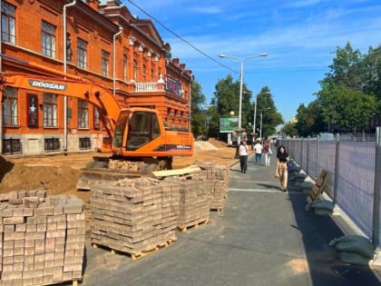 Ремонтные работы на части улицы Ленина в Уфе продлятся до конца ноября
