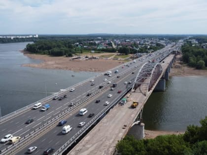В Уфе готовятся к демонтажу металлической арки старого моста через Белую
