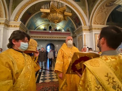 Служение митр.НИКОНА накануне Недели 7-й по Пасхе, святых отцов I Вселенского Собора