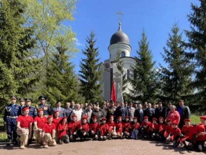 В Советском районе состоялось возложение цветов к Стеле погибшим на фронте