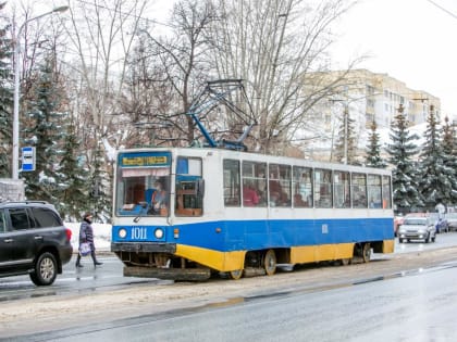В Уфе трамваи несколько дней не смогут ездить по бульвару Ибрагимова