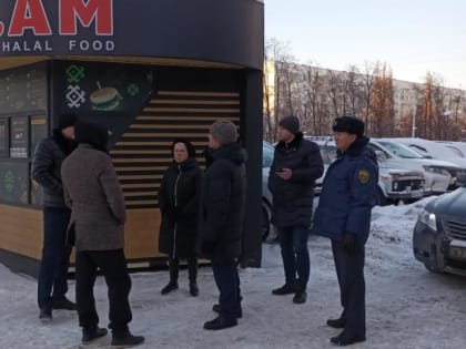 В Октябрьском районе продолжается снос самовольно установленных торговых объектов