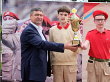 Сводный отряд юнармейцев из школы №8 и лицея №160 стал победителем первого открытого турнира на кубок Главы Администрации Кировского района Уфы