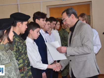 В Ишимбае школьники вступили в Юнармию