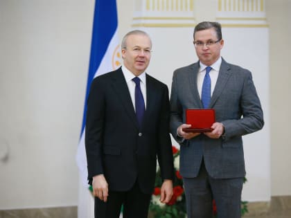 Награждение медалью ордена «За заслуги перед Отечеством»