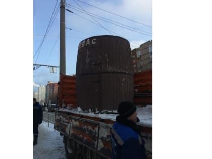 В Кировском районе продолжают снос незаконных торговых объектов