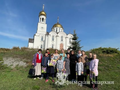 Начало учебного года в ВШ Вознесенского храма с. Чесноковка