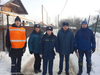 Профилактический рейд в садовом некоммерческом товариществе Демского района г.Уфы