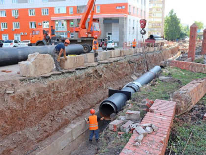 В этом году в Уфе заменят 22 километра теплосетей