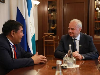 Состоялась встреча с Председателем Государственного Собрания (Ил Тумэн) Республики Саха (Якутия) Алексеем Еремеевым