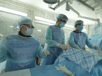 Специалисты кардиоцентра провели транслюминальную баллонную ангиопластику легочных артерий при тяжёлой ТЭЛА.