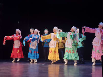 Ансамбль народного танца “Сибай” порадовал сибайцев концертной программой