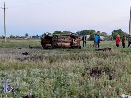В Хайбуллинском районе Башкирии водитель "десятки" опрокинулся в кювет и погиб