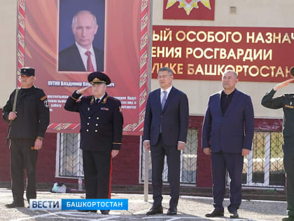 В Уфу вернулись росгвардейцы, участвовавшие в спецоперации на Украине