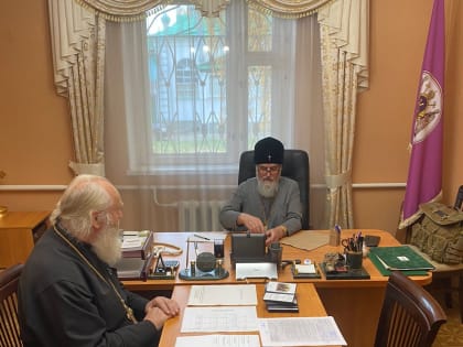 Митр.НИКОН провел прием посетителей в Нефтекамском епархиальном управлении