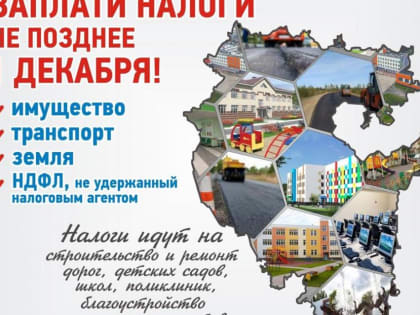 Получить налоговое уведомление на уплату  имущественных налогов можно в офисах МФЦ