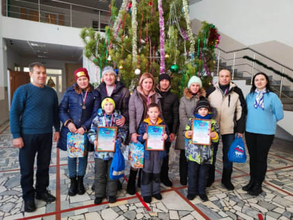 В Ермекеевском районе прошли «Новогодние семейные игры – 2023»