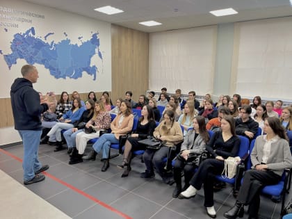Студенты Акмуллинского университета встретились с руководителем Поискового движения России в Башкортостане
