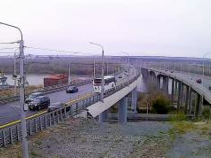 Запрет на движение грузовиков по старому Затонскому мосту