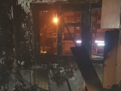 В Уфе мужчина погиб во время пожара