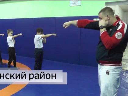 Акция "Здоровый четверг" в Туймазинском районе и открытие секции по рукопашному бою в селе Шаран