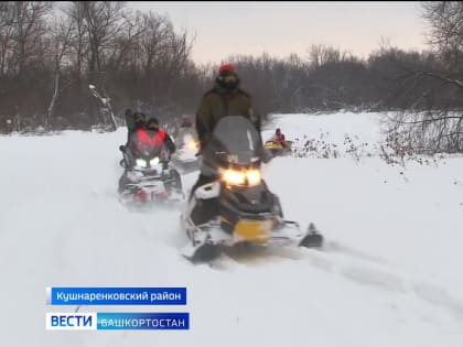 За браконьерами на снегоходах: как охотинспекторы следят за порядком в лесах Башкирии