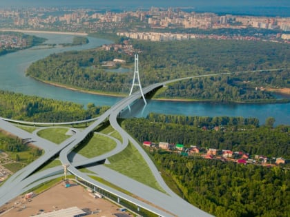 В Уфе готов проект моста реку Белую, соединяющего Кузнецовский затон и трассу в аэропорт
