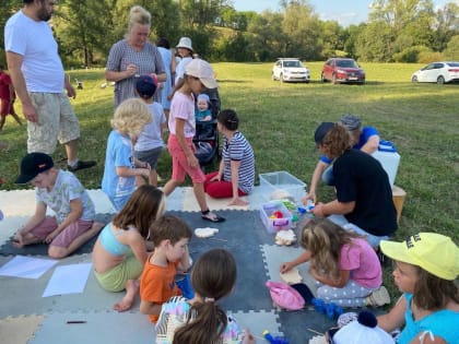 Молодогвардейцы Уфимского района приняли участие в «Празднике юного рыбака»
