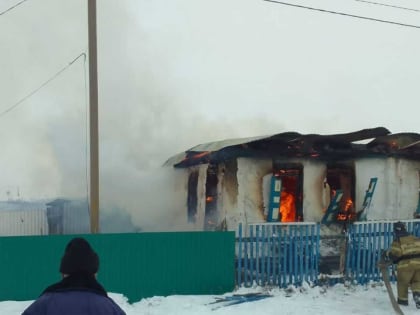 В Альшеевском районе Башкирии в сгоревшем доме нашли тело 57-летнего мужчины