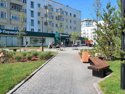 Новая аллея по наказам жителей