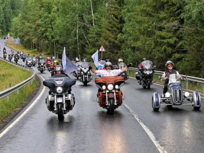 Мотопробег через Уфу