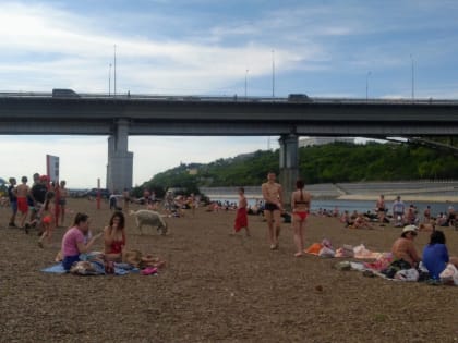 Больше восьми тысяч человек отдохнули на пляжах Уфы