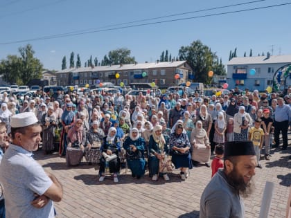 В Стерлитамакском районе открылась новая мечеть.