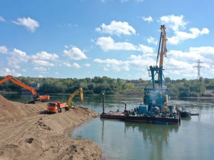 На реке Белой в Уфе начался уникальный подводный проект
