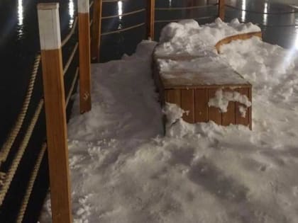 В Стерлитамаке вандалы повредили канатные перила на набережной реки Ашкадар