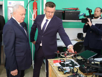 Константин Толкачев проинспектировал образовательный центр по подготовке операторов БПЛА