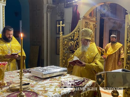 Служение митр.НИКОНА в день свв. ап.Иоанна Богослова и свт.Тихона Московского