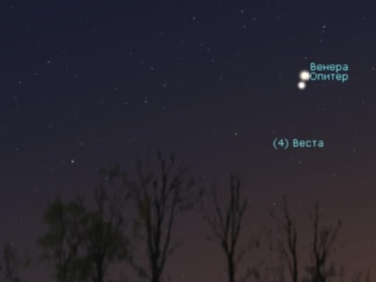 Жители Башкирии 2 марта в небе смогут увидеть слияние самых ярких светил