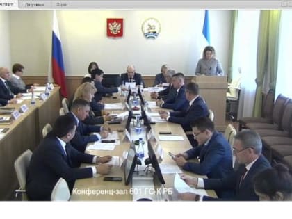 Заседание Комитета Государственного Собрания – Курултая Республики Башкортостан по промышленности, инновационному развитию, торговле, предпринимательству и туризму