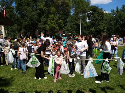 1 июня в Саду культуры и отдыха им. С. Т. Аксакова прошел Детский Сабантуй