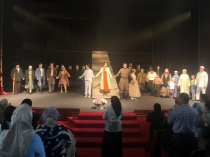 Спектакль «Фатима» уфимского театра  «Нур»  завершил фестиваль «Федерация» в Грозном