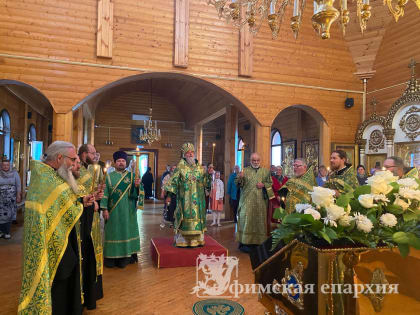 Служение митр.НИКОНА накануне дня памяти св. прав. Симеона Верхотурского