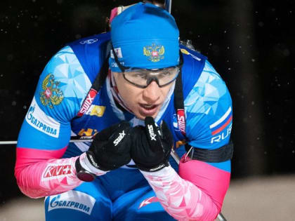 Эдуард Латыпов - второй в гонке преследования на Кубке мира по биатлону