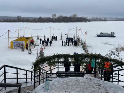 Крещение в Николо-Берёзовке